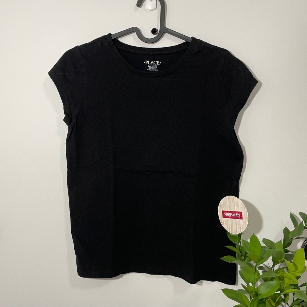 Children's Place Black T Shirt Kids